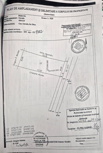 Dambovita, Darza, Crevedia